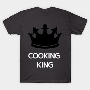 Cooking King-White T-Shirt